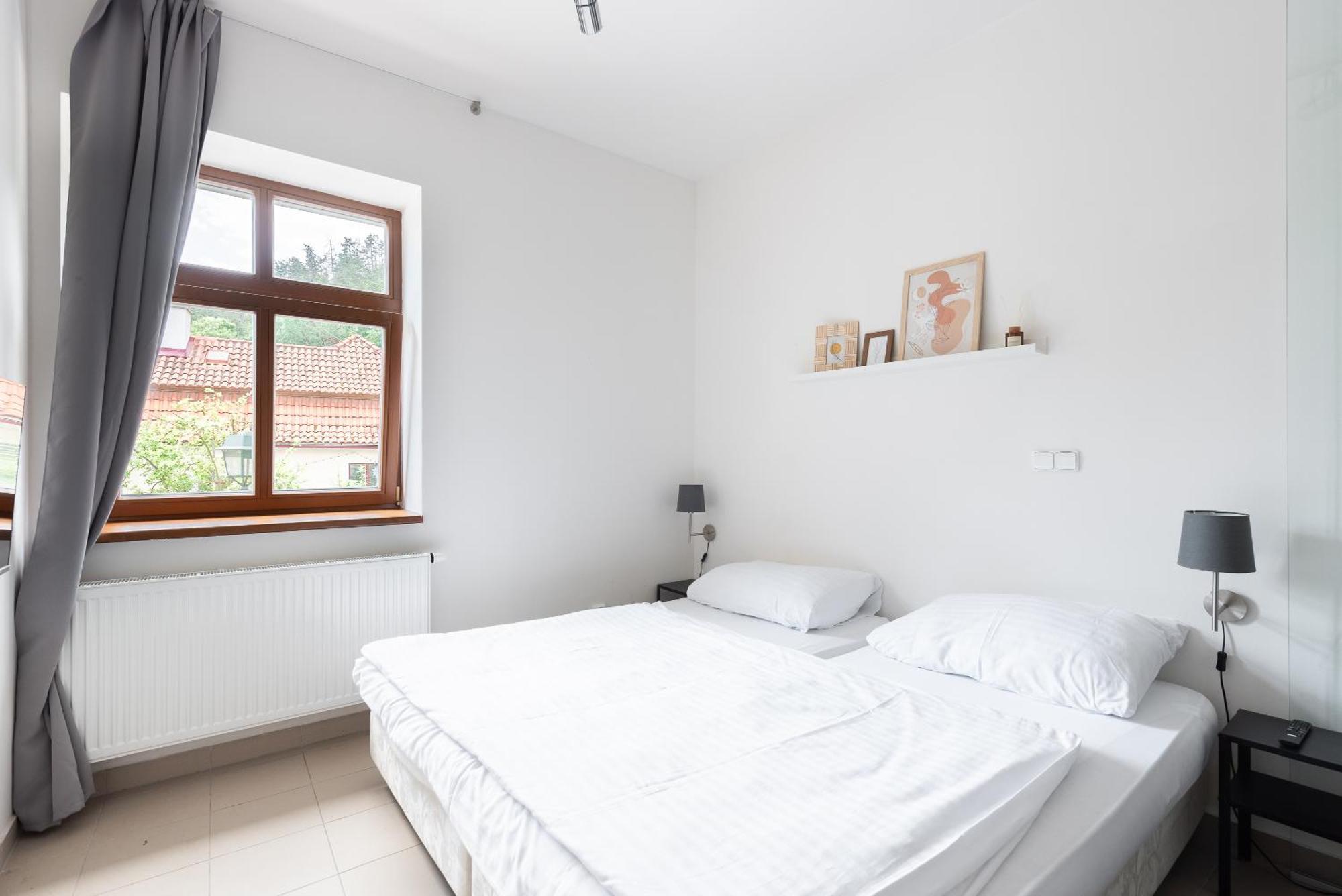 Apartman Muzeum Obchodu 카를슈테인 외부 사진